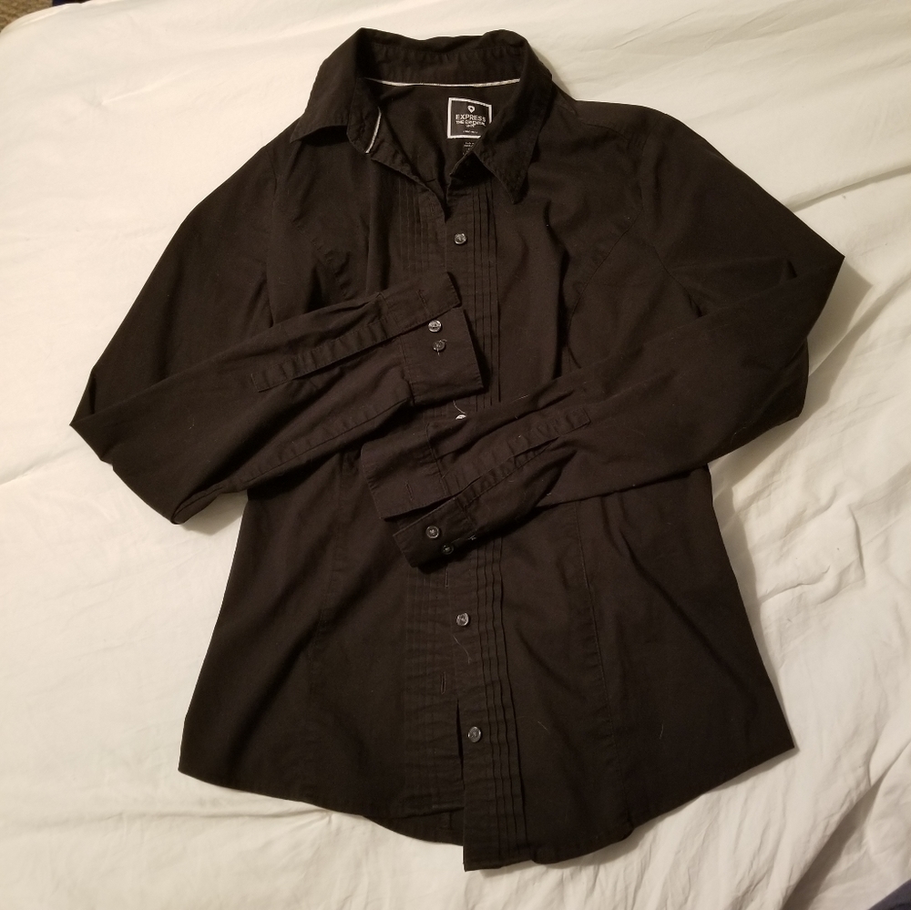 Black Button Down